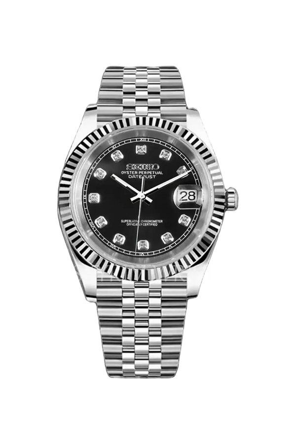 Mod Datejust Black Diamond