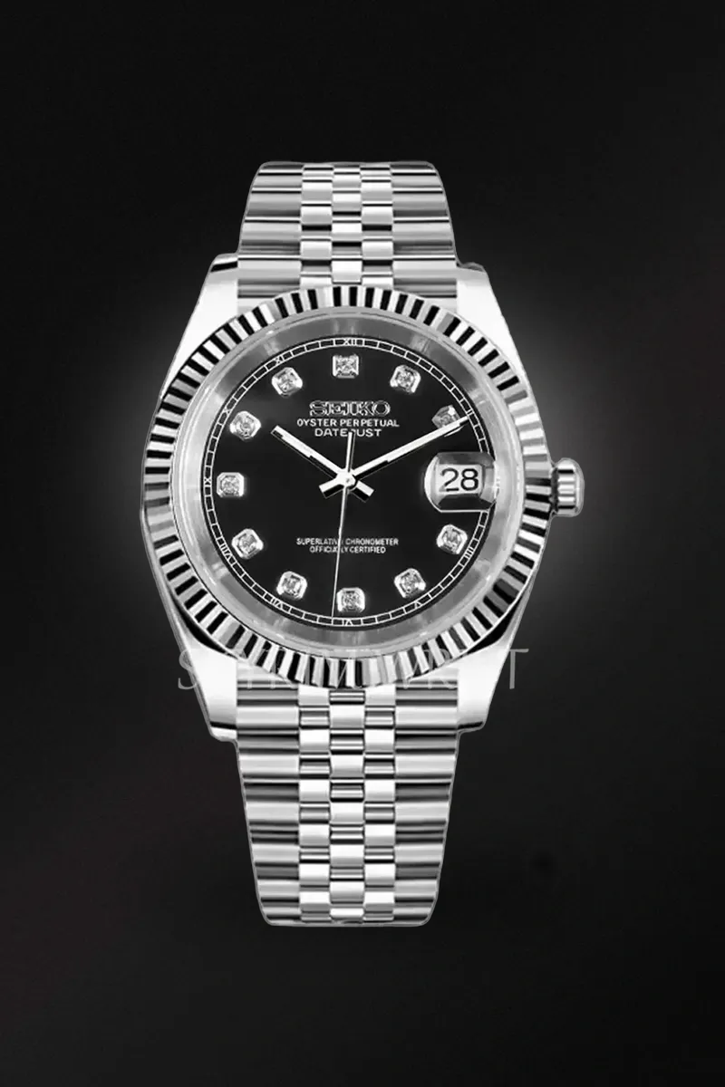 Mod Datejust Black Diamond - SKYRIM WRIST 