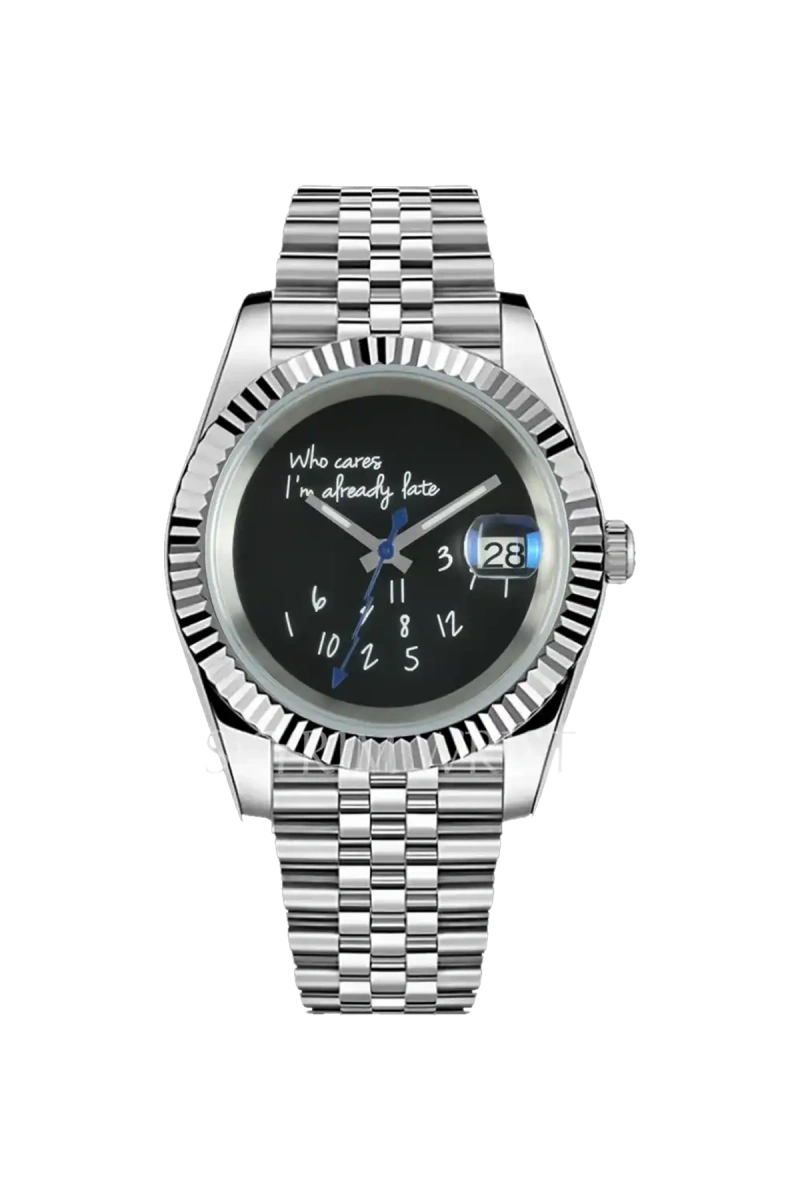 Image of Eternal Datejust Black Who Cares? - SKYRIM WRIST 