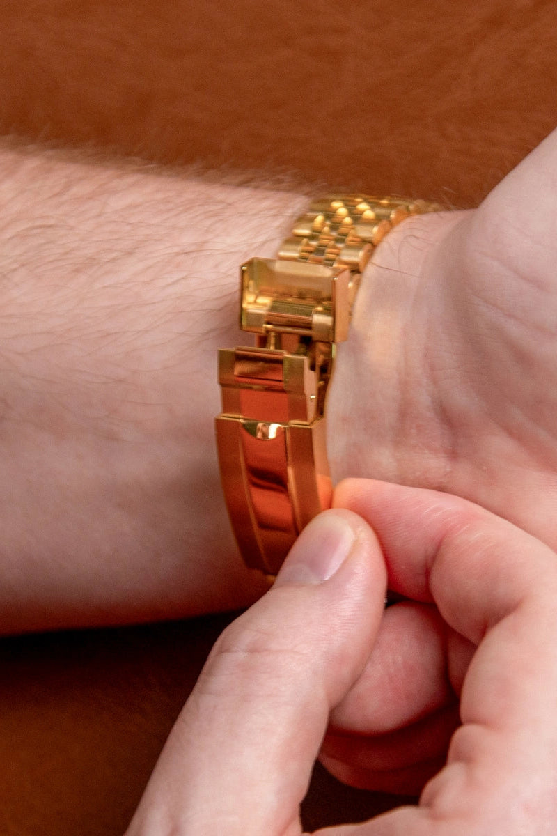 Image of Eternal Datejust Gold Roman - SKYRIM WRIST 