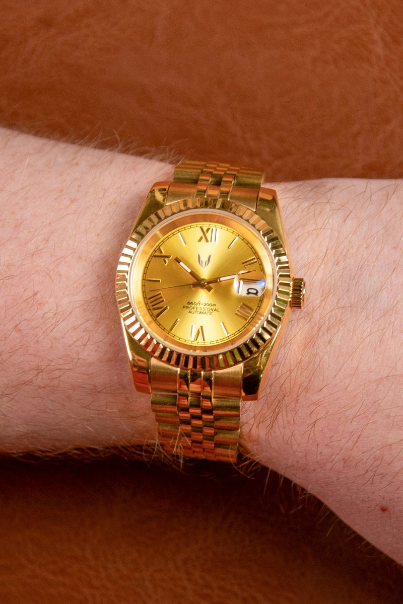 Image of Eternal Datejust Gold Roman - SKYRIM WRIST 