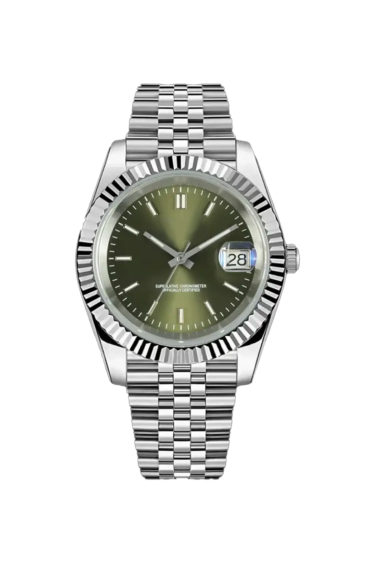 Mod Datejust Green Watch - SKYRIM WRIST 