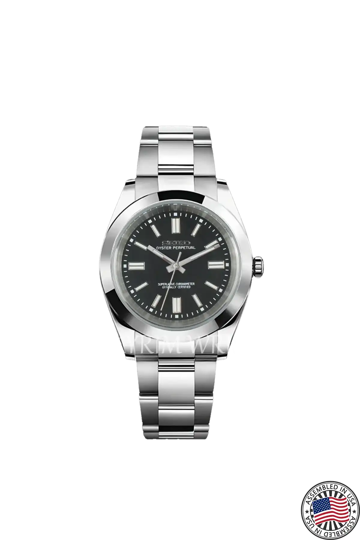 Mod Datejust Oyster Perpetual Black by SKYRIM SEIKOMOD