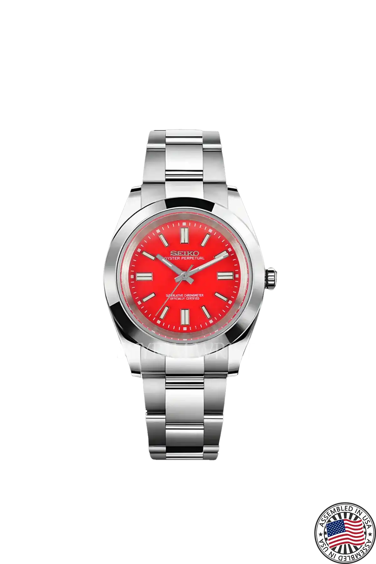 Mod Datejust Oyster Perpetual Red by SKYRIM SEIKOMOD