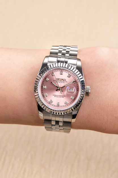 Mod Datejust Pink Diamond - 31mm - SKYRIM WRIST 