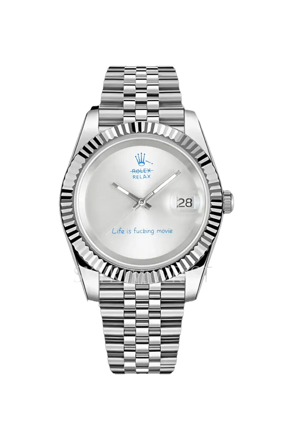 Mod Datejust Relax White - SKYRIM WRIST 