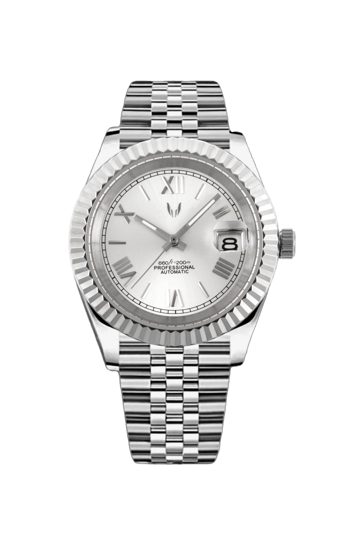 Custom Datejust Roman Silver watch from Skyrim Wrist