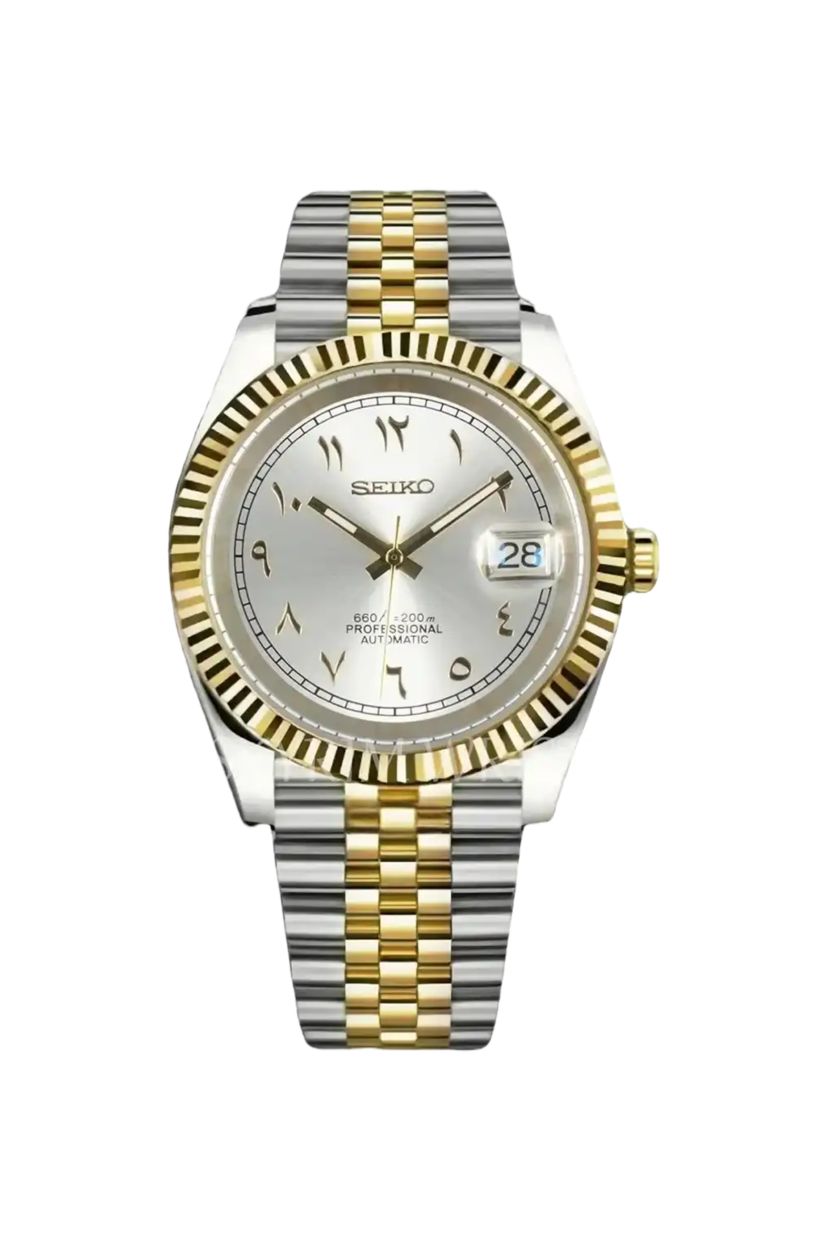 Mod Datejust Two-Tone Gold Arabic - SKYRIM WRIST 