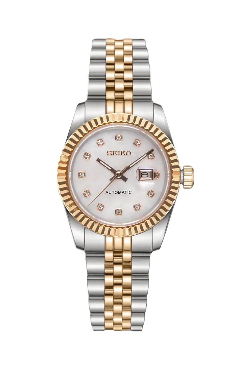 Mod Datejust Two-Tone Pearl - 31mm - SKYRIM WRIST 