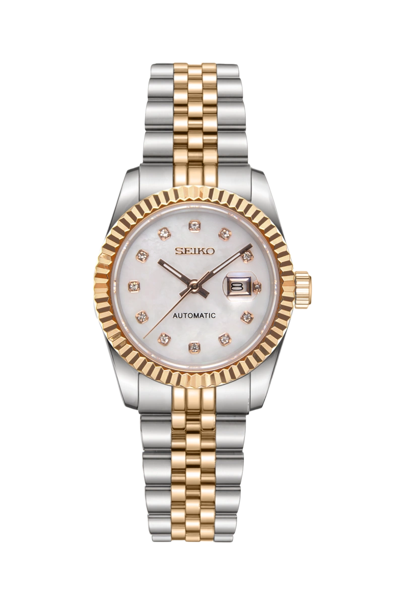 Mod Datejust Two-Tone Pearl - 31mm - SKYRIM WRIST 