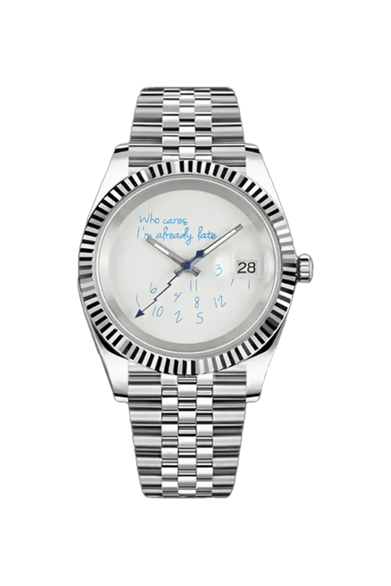 Image of Eternal Datejust White Who Cares? - SKYRIM WRIST 