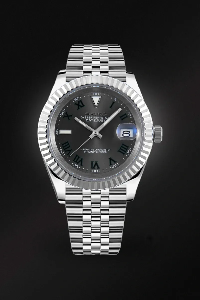 Mod Datejust Wimbledon Gray - SKYRIM WRIST 