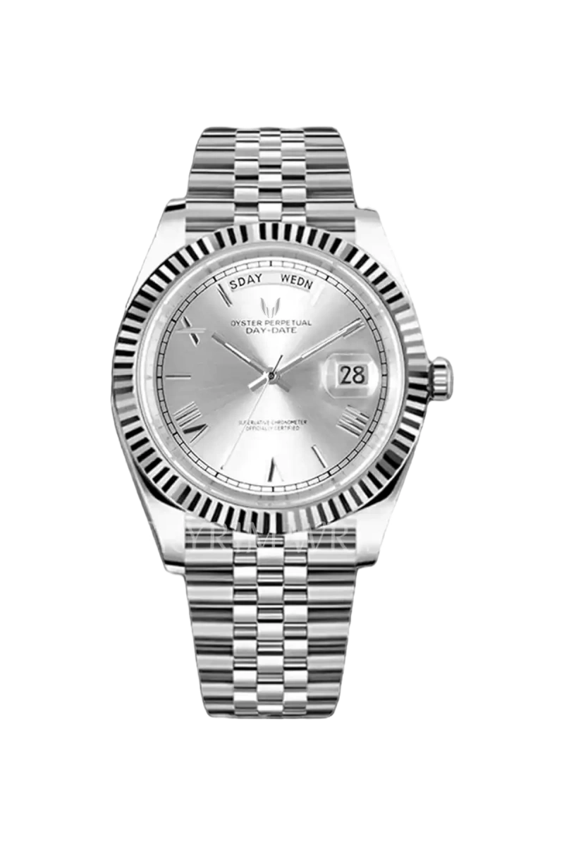Image of Sovereign Day-Date Silver - SKYRIM WRIST 