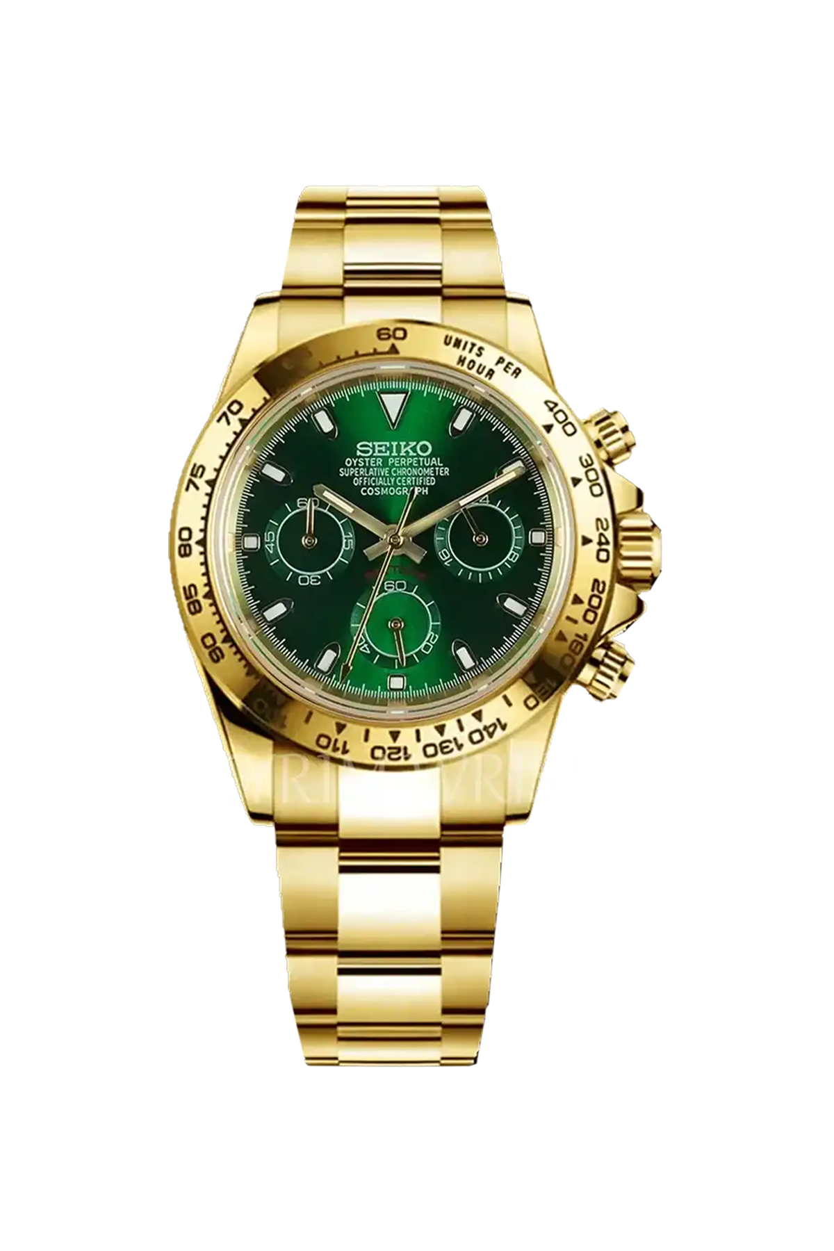Reloj Daytona personalizado y renovado: bisel de 40 mm y brazalete Jubilee 