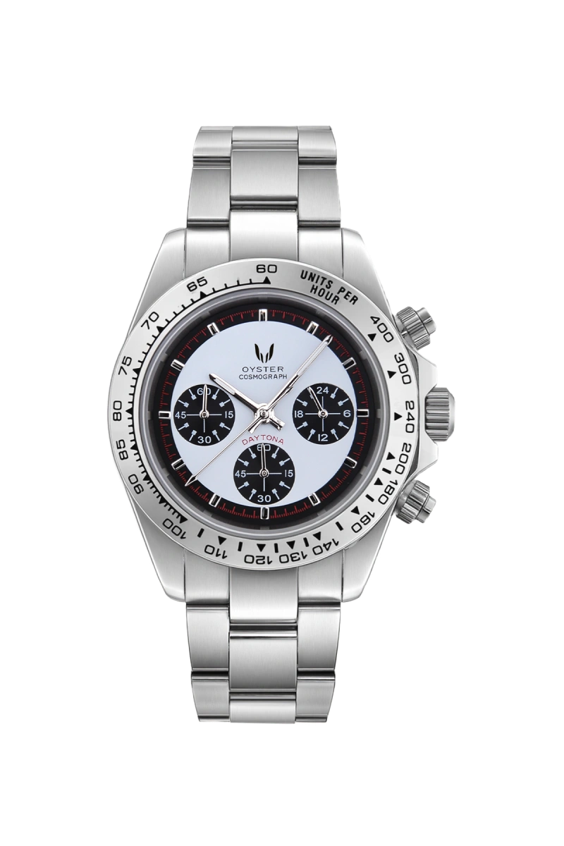 Image of Falcon Daytona Silver Ceramic Panda - SKYRIM WRIST 