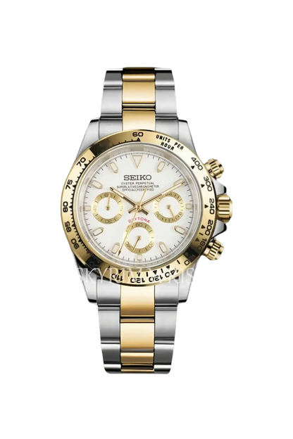 Mod Daytona Two-Tone Gold White - SKYRIM WRIST 