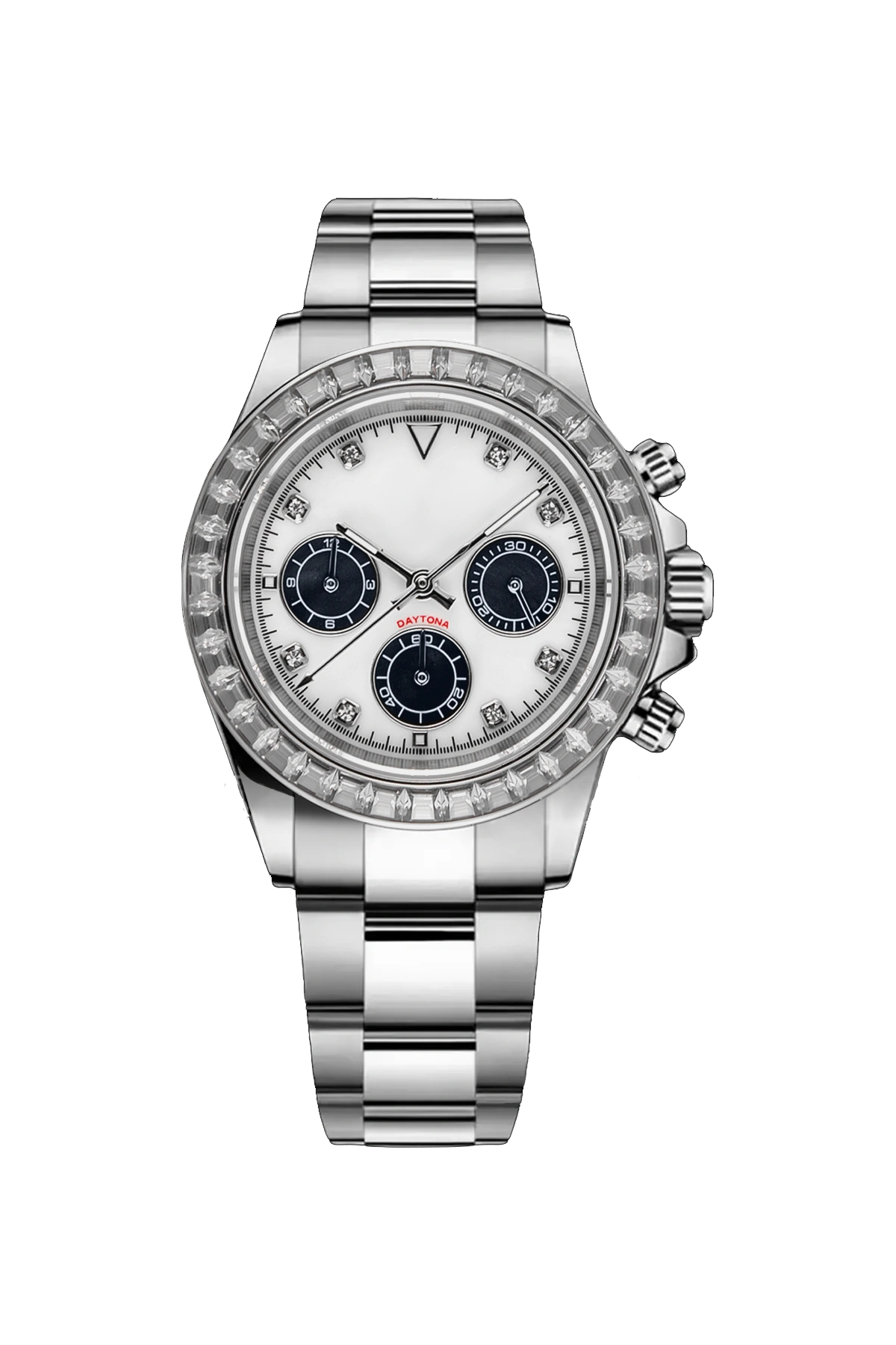 Mod Daytona White Pearl Diamond Watch - SKYRIM WRIST 