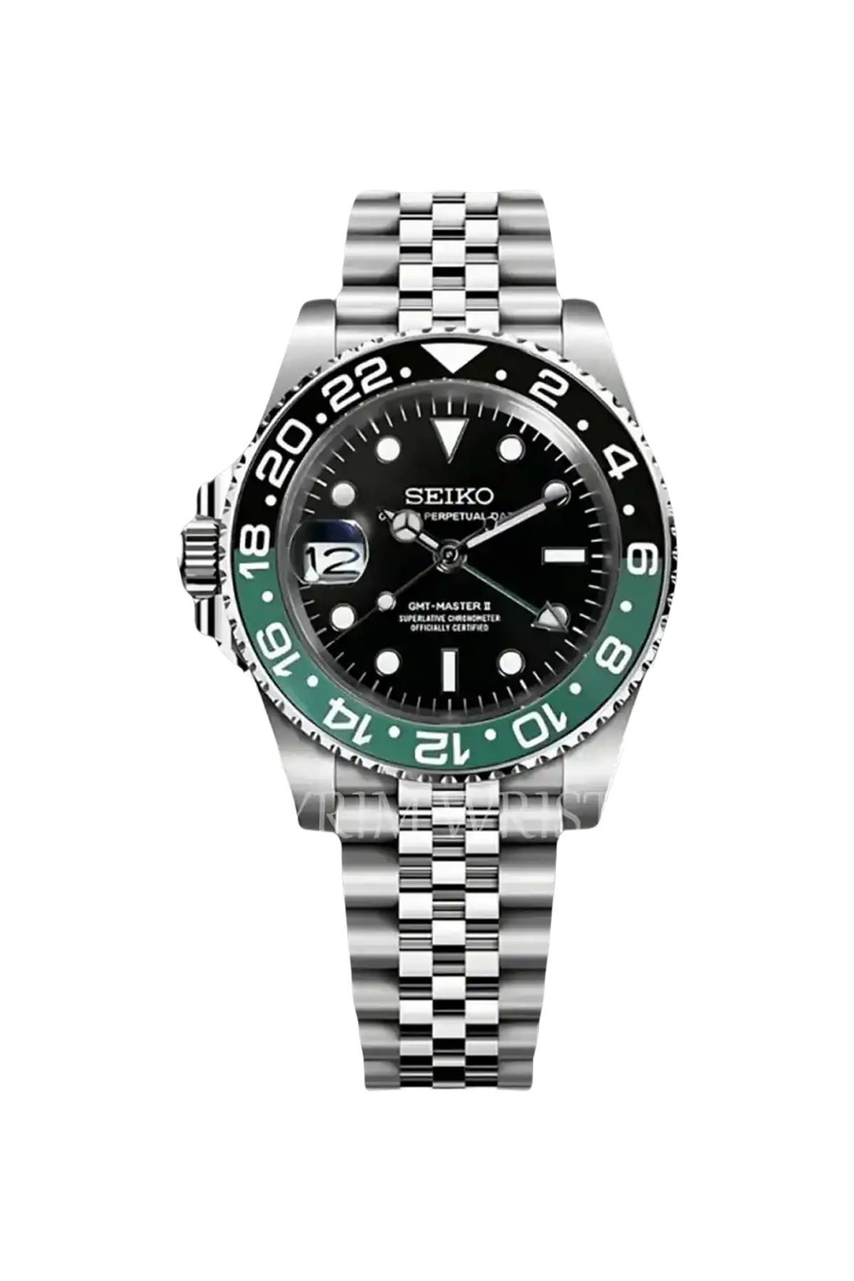 Submariner (GMT) personalizado y renovado: bisel de 40 mm 
