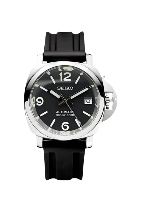 Reloj Aquanaut personalizado y renovado: bisel de 41 mm y pulsera de silicona