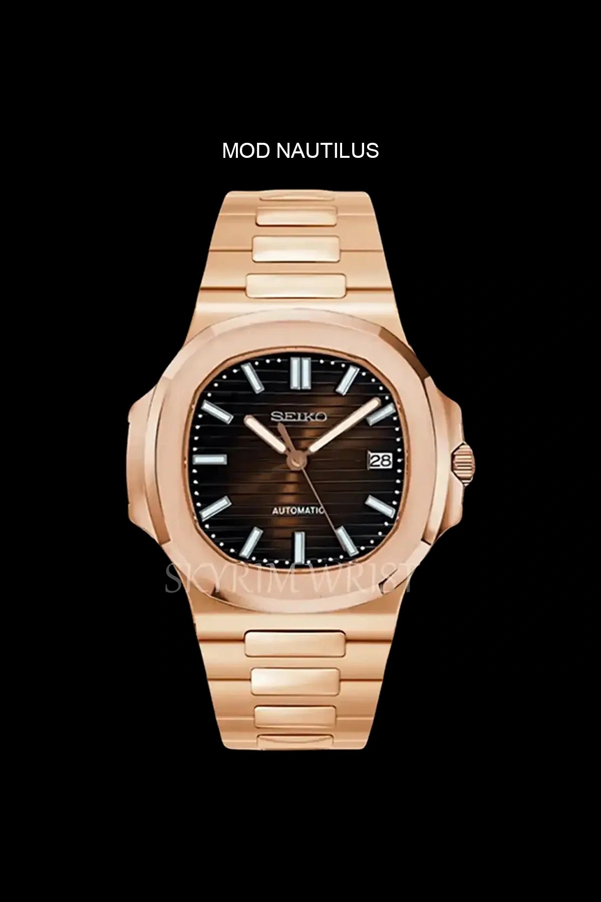 Seiko Mod Nautilus series – custom sport-style watch collection