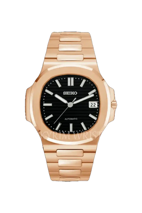 Reloj Aquanaut personalizado y renovado: bisel de 41 mm y brazalete Oyster 