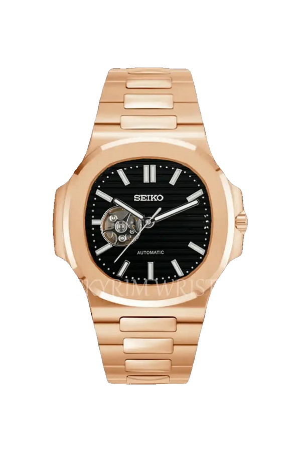 Reloj Aquanaut personalizado y renovado: bisel de 41 mm y brazalete Oyster 