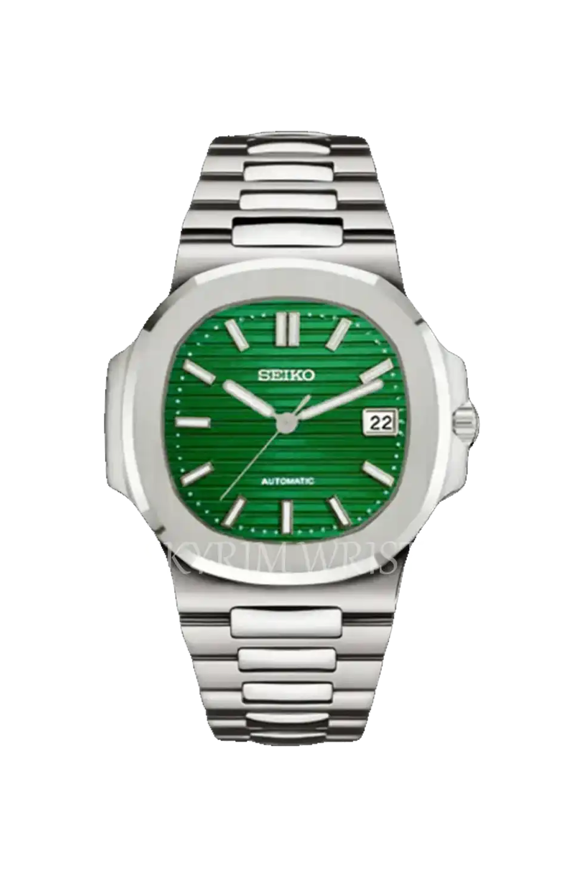 Image of Mod Nautilus Silver Green - SKYRIM WRIST 