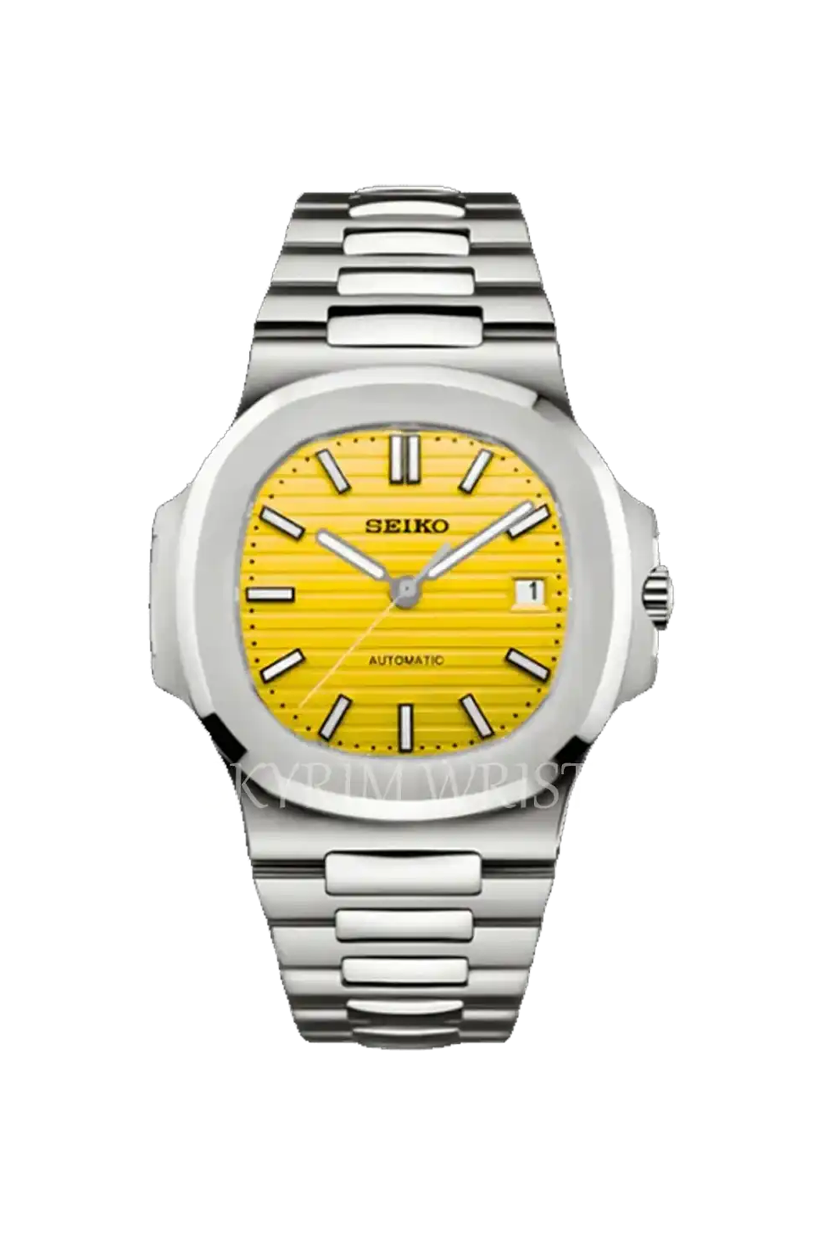 Mod Nautilus Silver Yellow - SKYRIM WRIST 