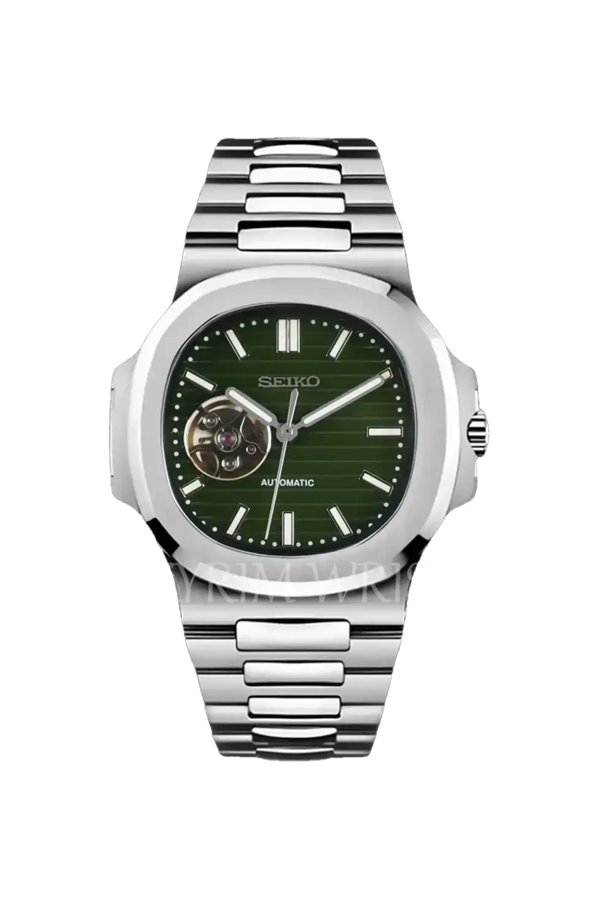 Reloj Aquanaut personalizado y renovado: bisel de 41 mm y brazalete Oyster 