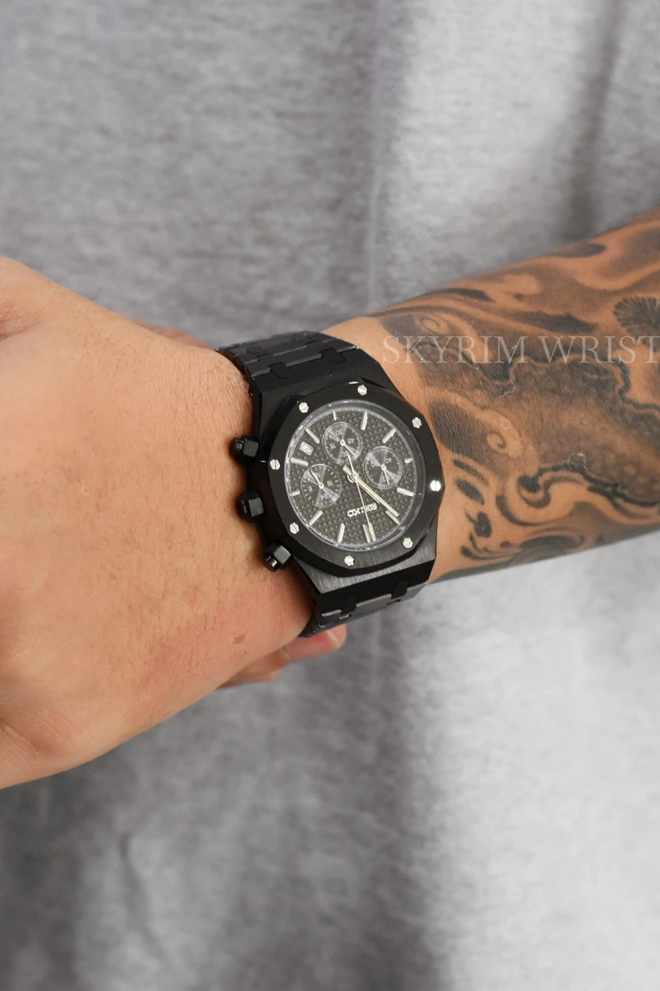 Mod Royal Oak Black Chronograph - SKYRIM WRIST 