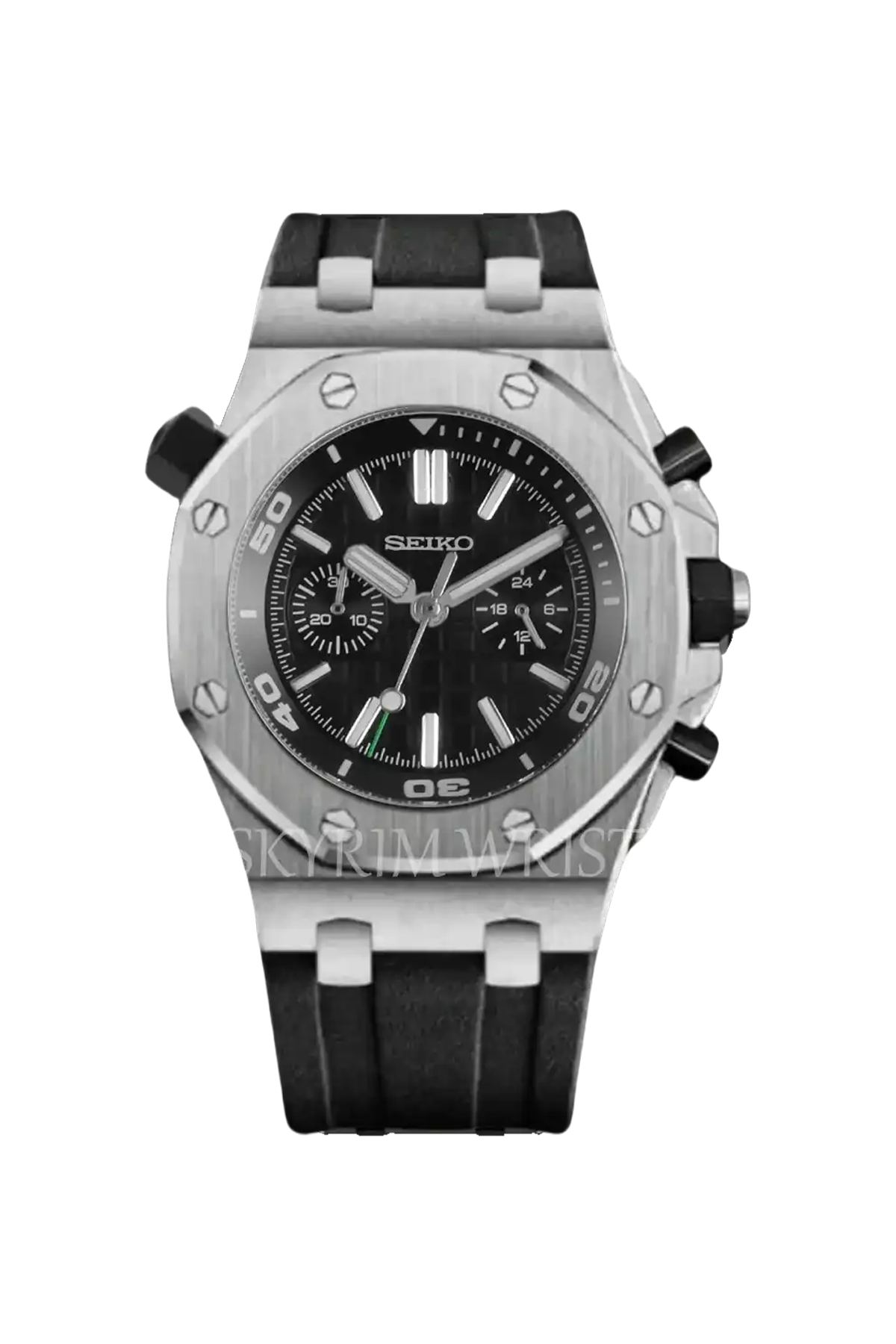 Reloj Royal Oak Offshore personalizado y reimaginado: esqueleto