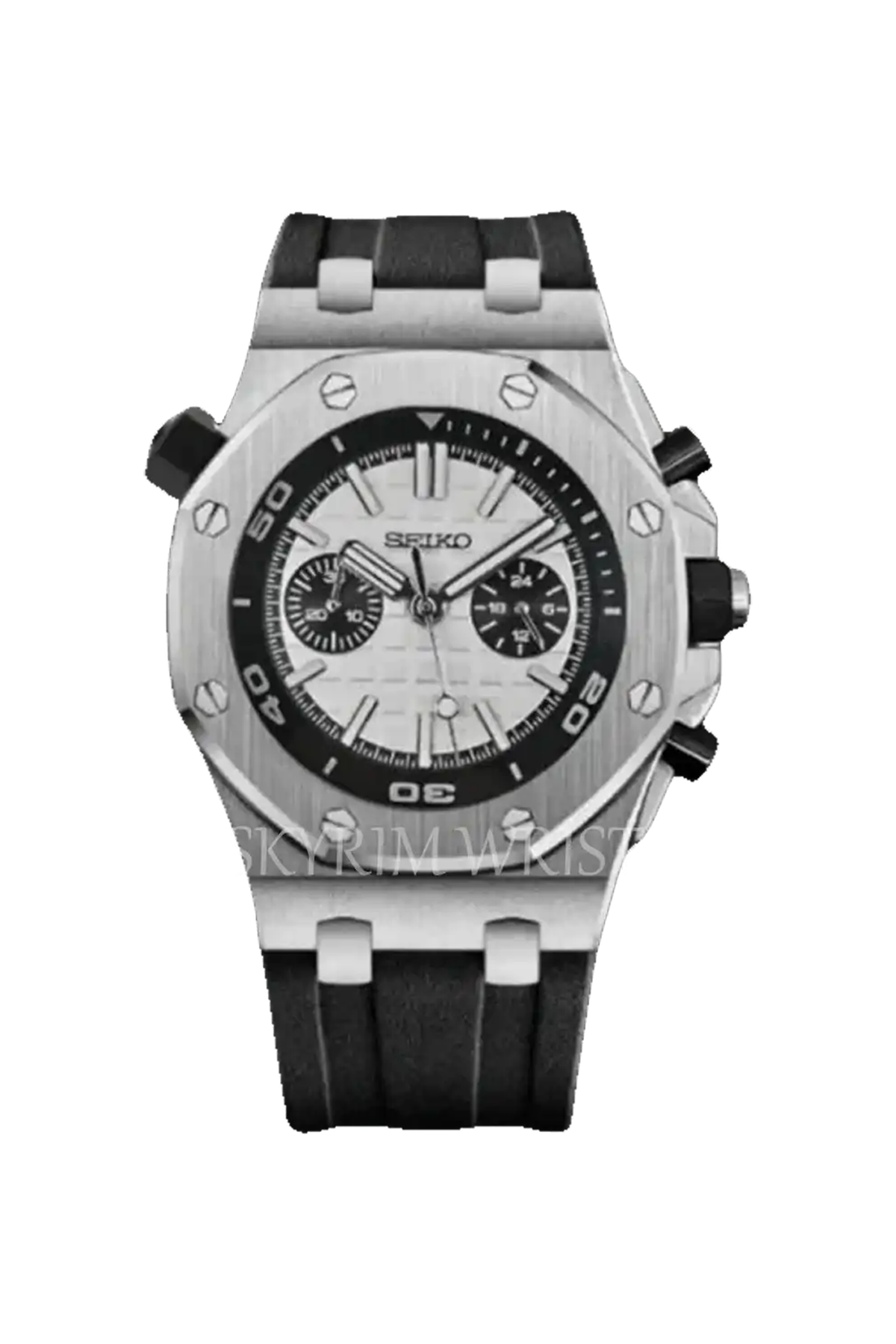 Mod Royal Oak Diver Silver - SKYRIM WRIST 