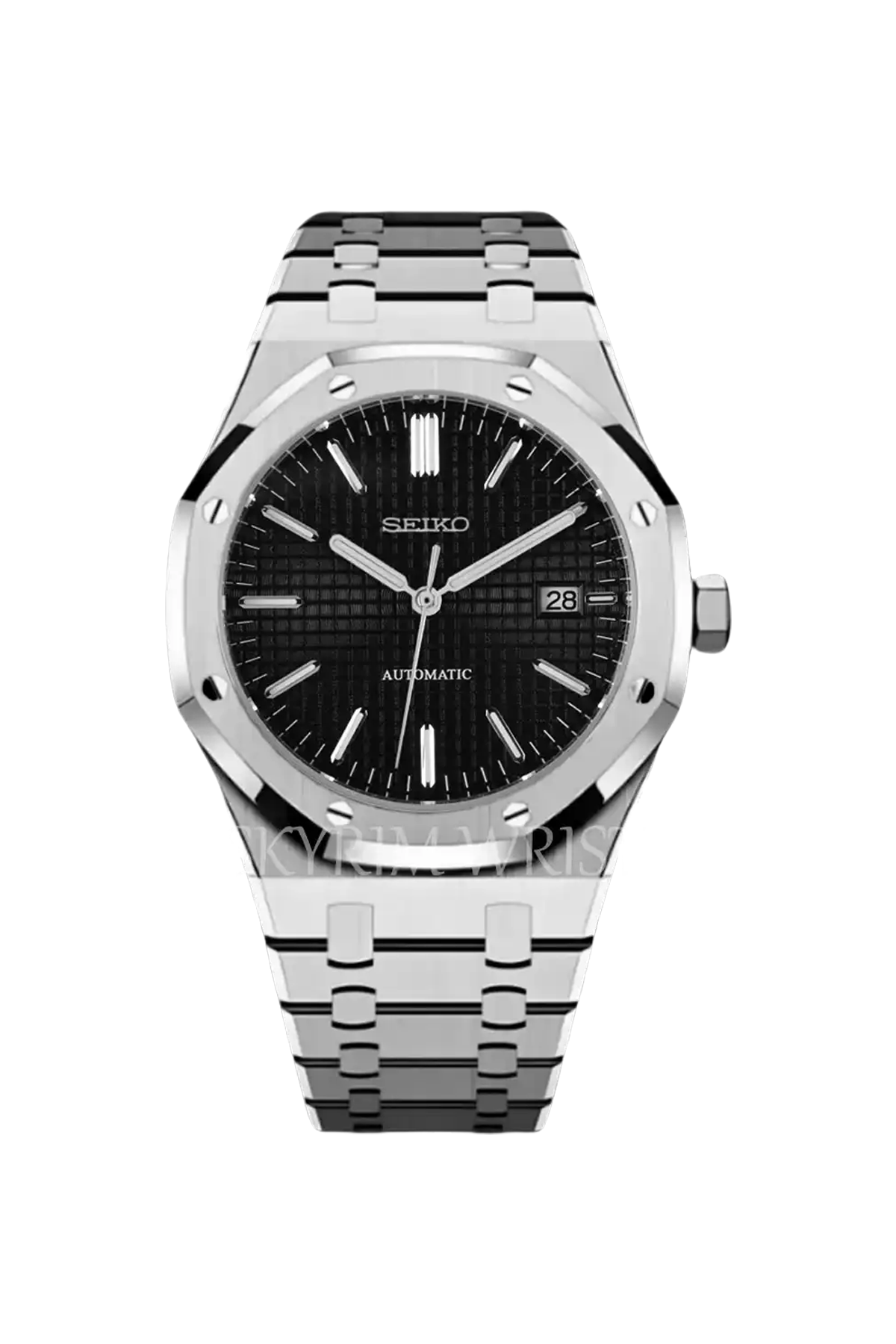 Mod Royal Oak Silver Black - SKYRIM WRIST 