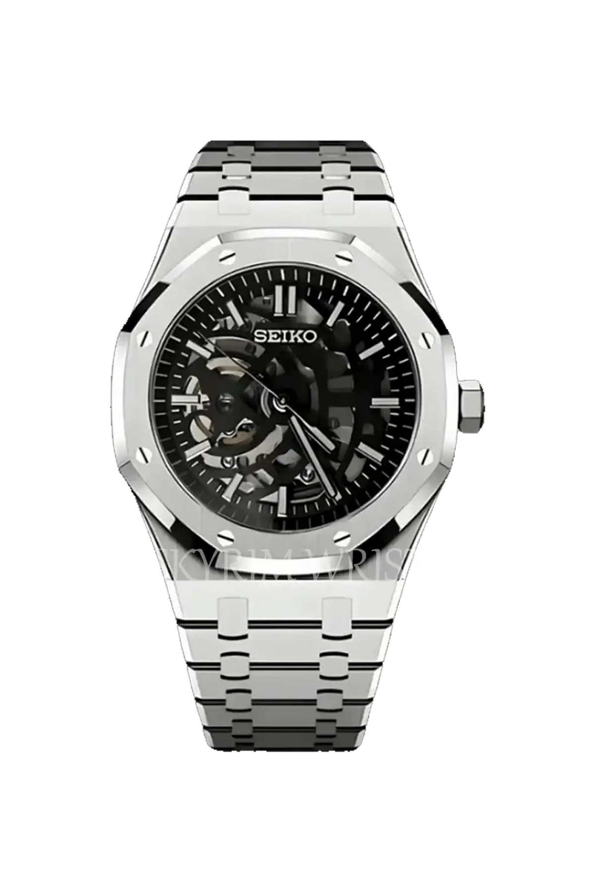 Mod Royal Oak Skeleton Black Silver - SKYRIM WRIST 