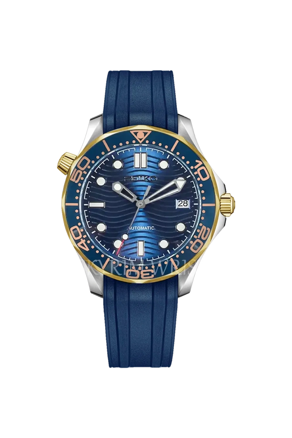 Mod Seamaster Gold Blue Wave - SKYRIM WRIST 