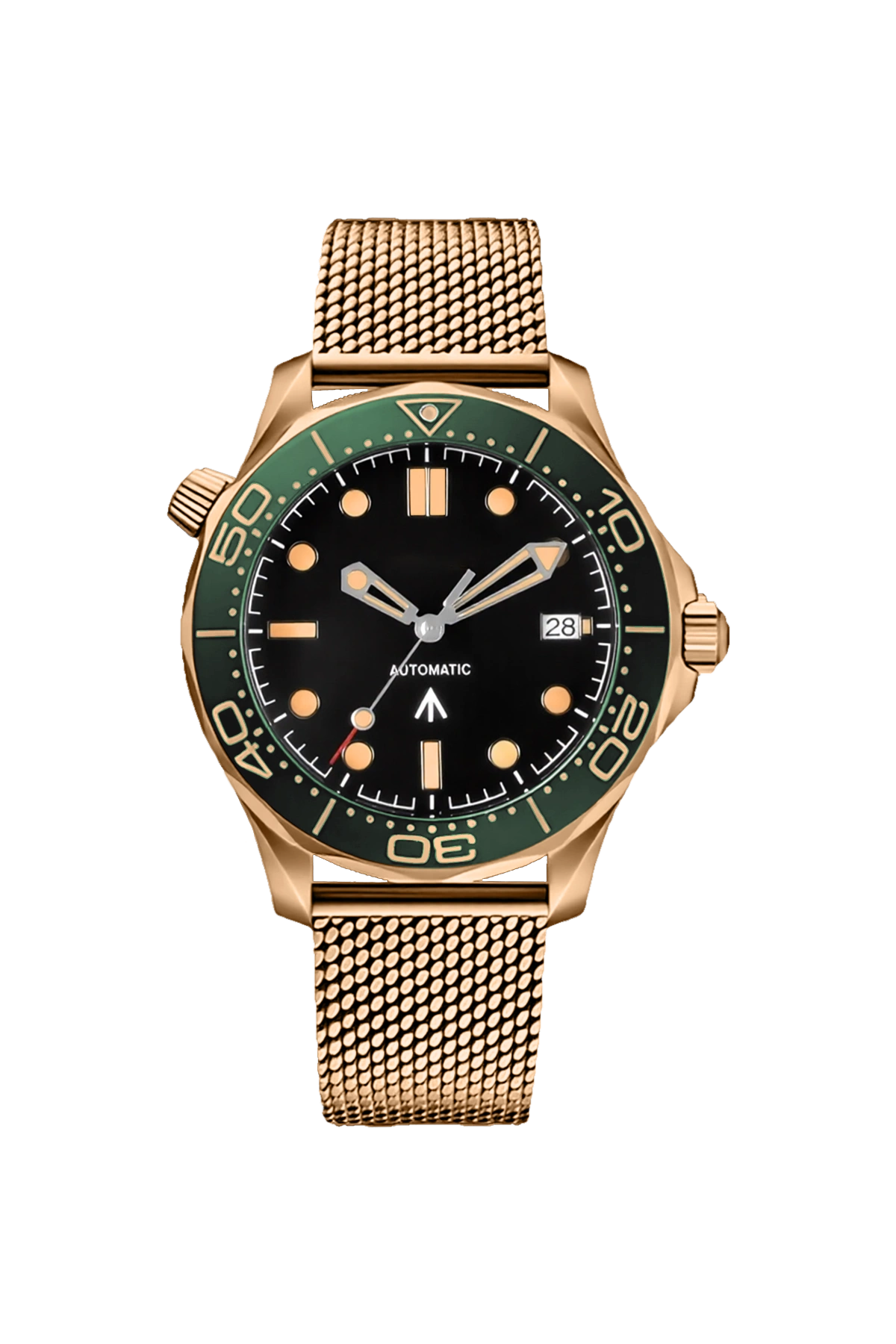 Mod Seamaster VII Emerald Green Watch - SKYRIM WRIST 