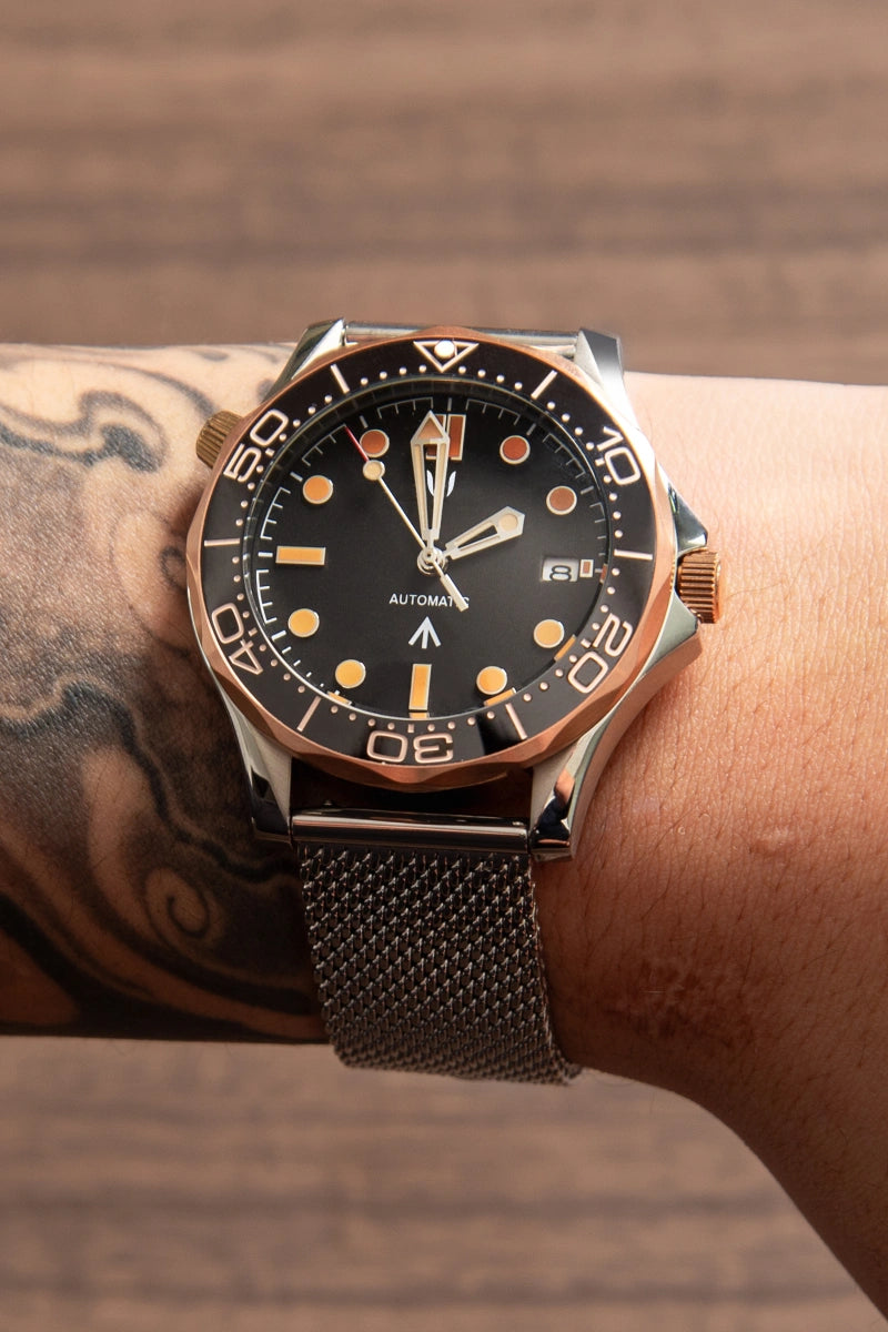 Image of Sunrise Seamaster VII Rose Gold - SKYRIM WRIST 