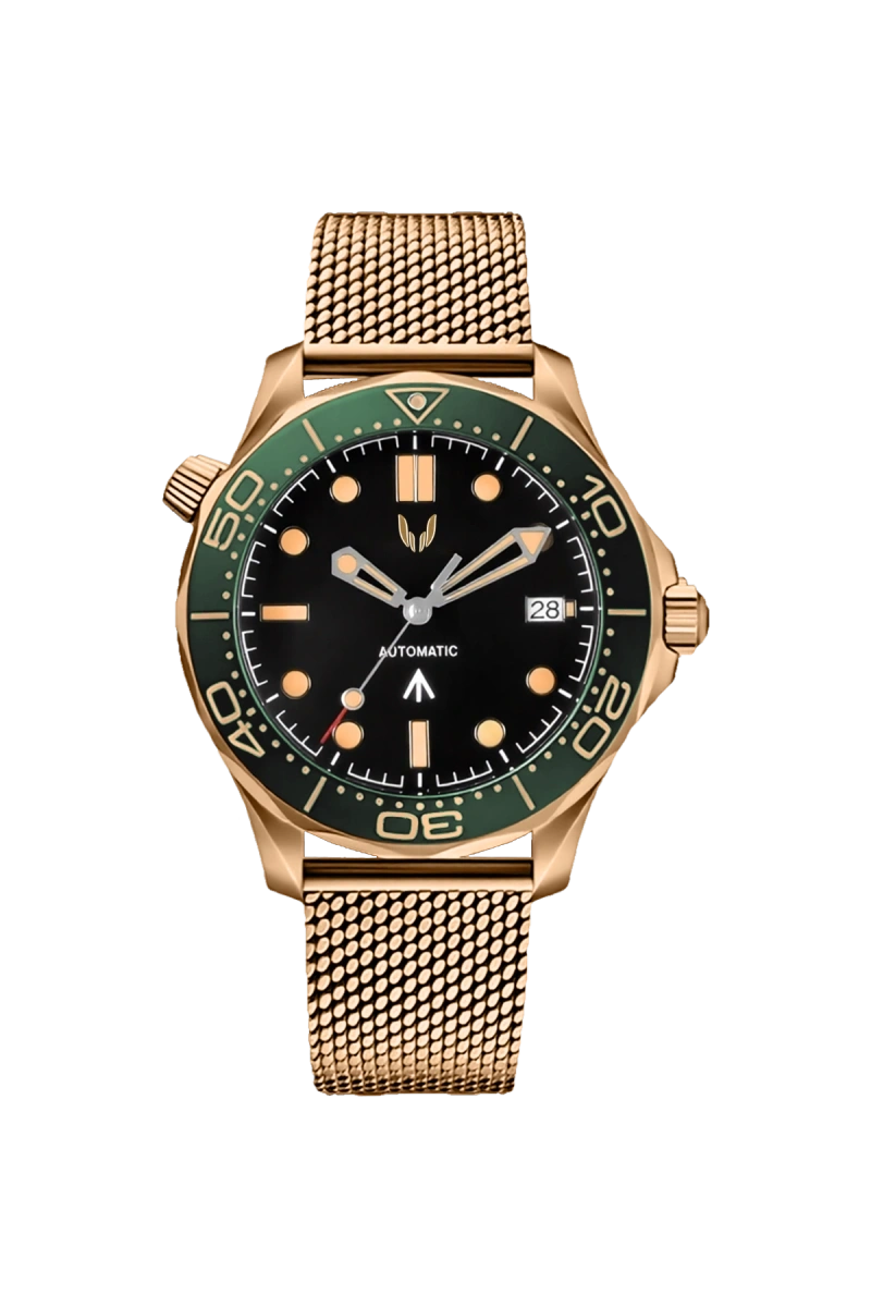 Image of Sunrise Seamaster VII Emerald Green - SKYRIM WRIST 
