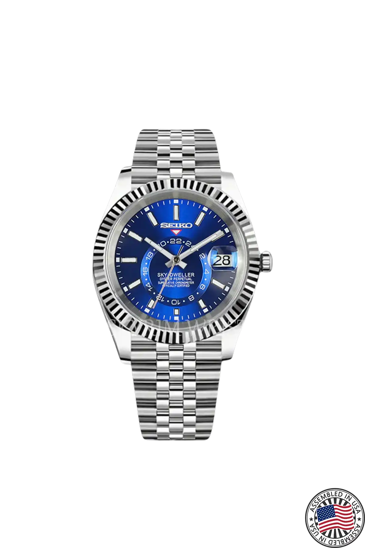 Mod Sky-Dweller Blue by SKYRIM SEIKOMOD