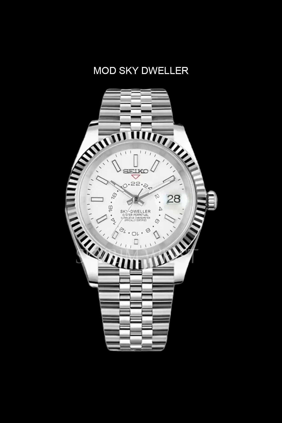 Mod Sky-Dweller series – custom Sky-Dweller style watches