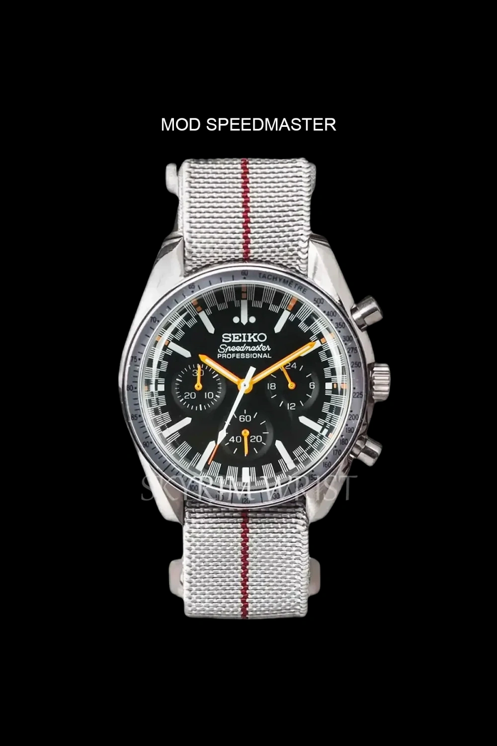 Seiko MOD Speedmaster custom automatic chronograph watches