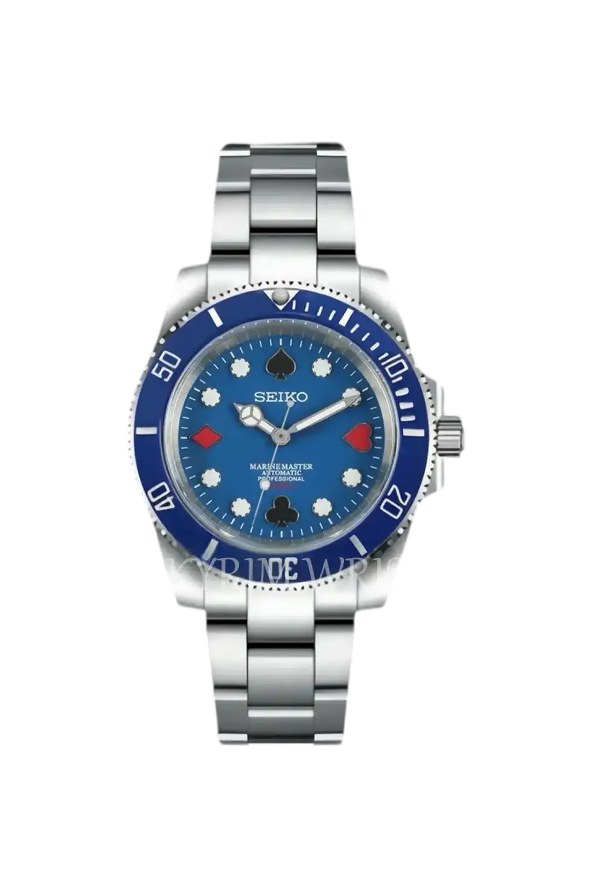 Mod Submariner - Card Master Blue - SKYRIM WRIST 