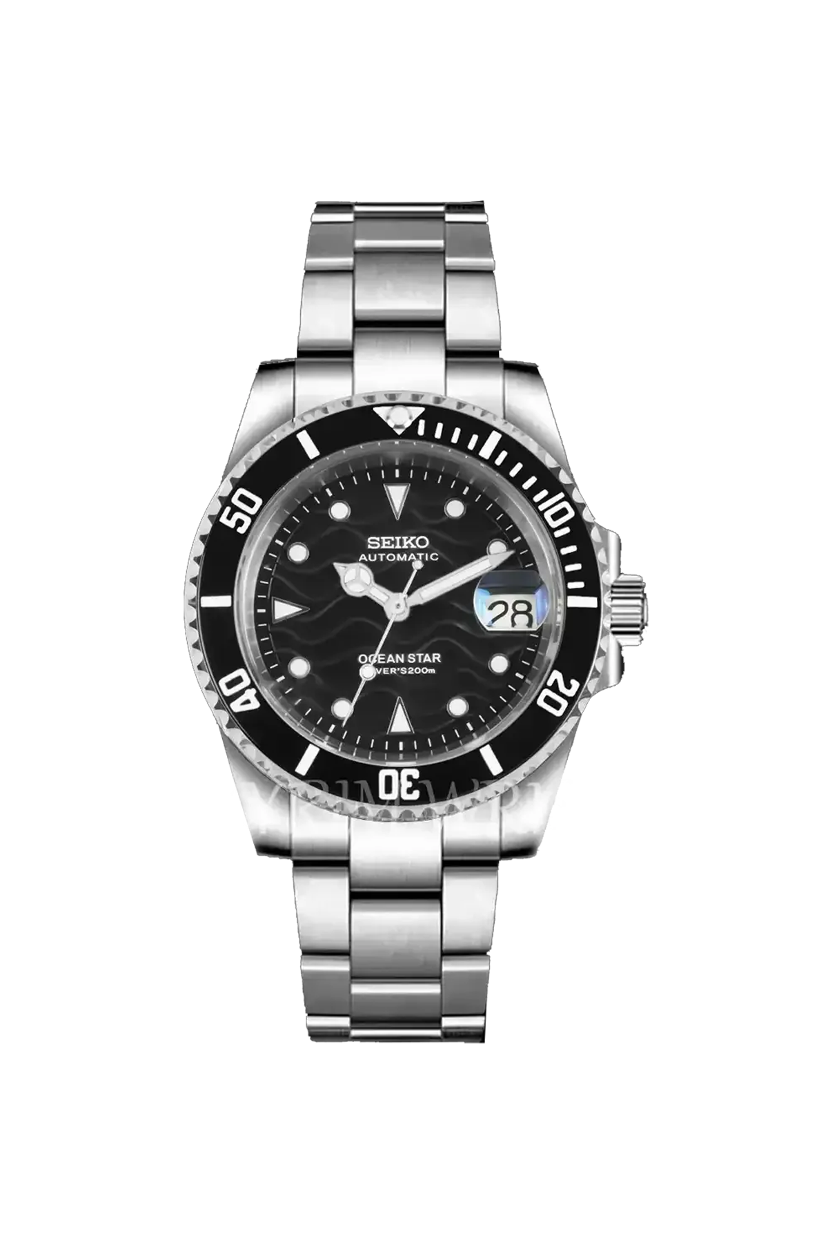 Mod Submariner Black Wave