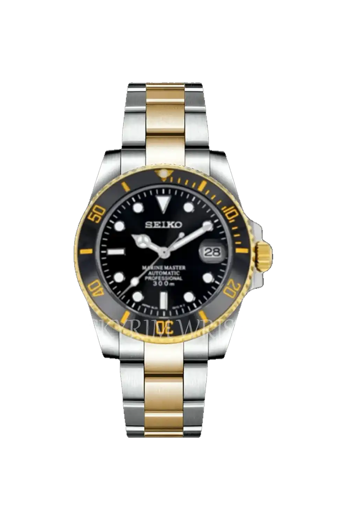 Mod Submariner Two-Tone Gold Black - SKYRIM WRIST 