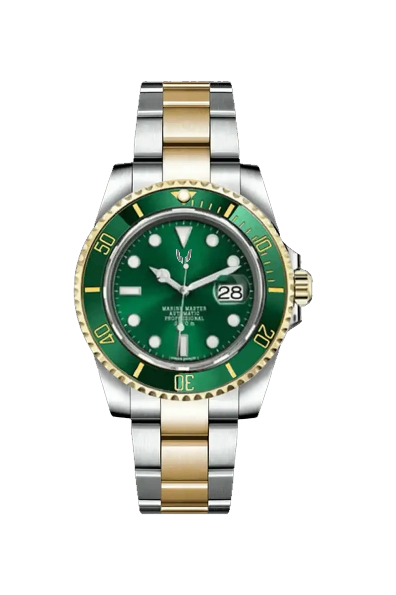 Image of Guardian Submariner Two-Tone Gold Green - SKYRIM WRIST 