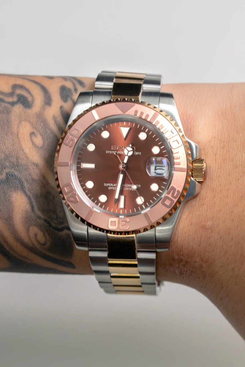 Mod Yacht-Master Two-Tone Rose Gold