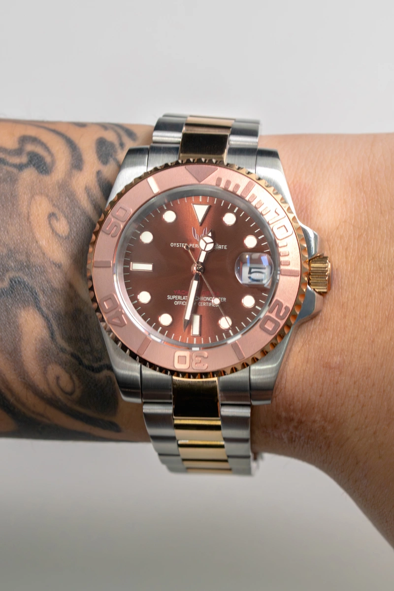 Image of Tide Yacht-Master Two Tone Rose Gold - SKYRIM WRIST 