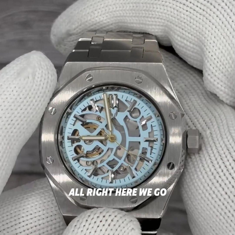 Cover image for the unboxing and review video of custom watch Bruce Wayne Mod by influencer My Dude Watch