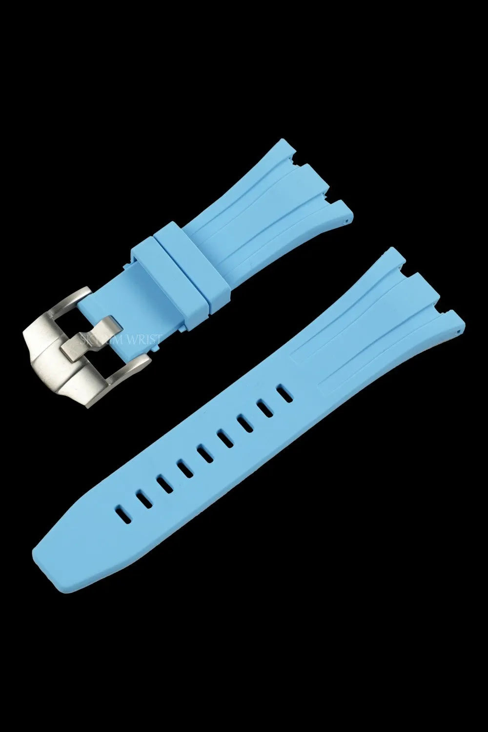 Image of Royal Oak Rubber Strap - Silver Buckle by SKYRIM SEIKOMOD