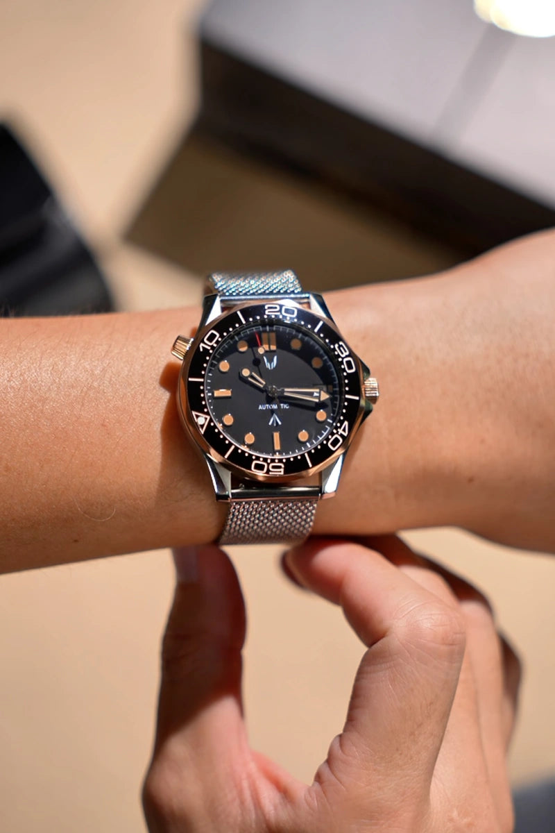 Image of Sunrise Seamaster VII Rose Gold - SKYRIM WRIST 